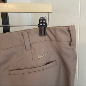 Nike Tan Flat Front Men's Shorts